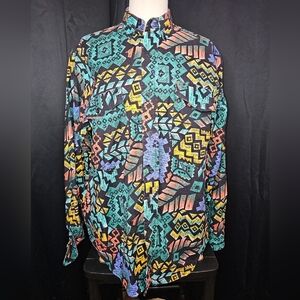 Vintage, western, lightweight, colorful, cowboy, cowgirl, casual, unisex